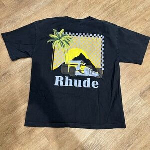 Rhude Tee with Graphic Design